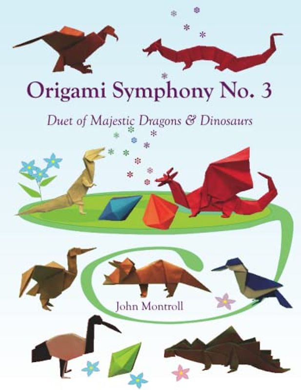 Origami Symphony No. 3: Duet of Majestic Dragons & Dinosaurs