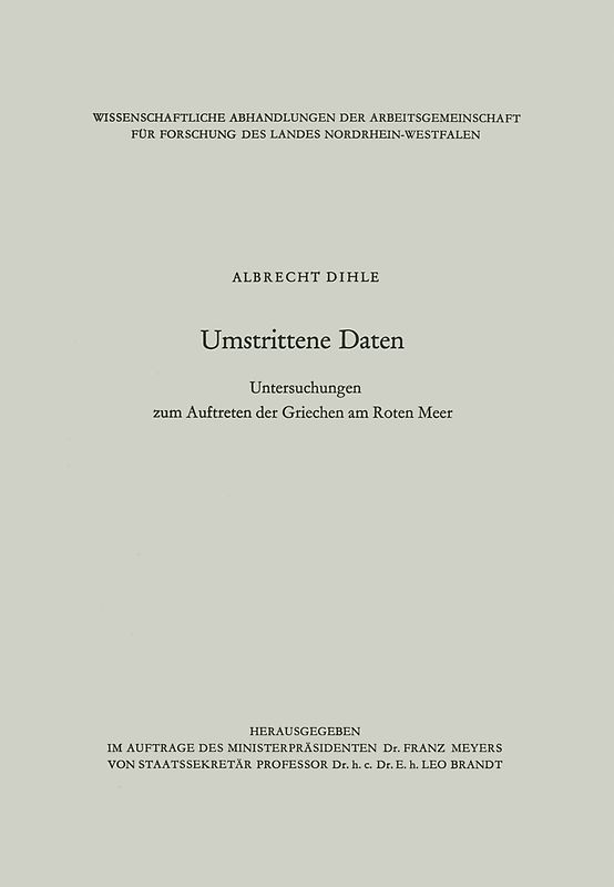 Umstrittene Daten
