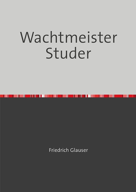 Wachtmeister Studer