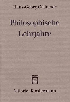 Philosophische Lehrjahre