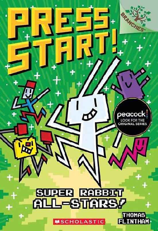 Super Rabbit All-Stars!: A Branches Book (Press Start! #8)