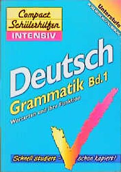Deutsch Grammatik /Unterstufe 1