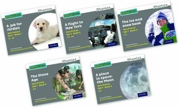 Read Write Inc. Phonics: Grey Set 7 Non-fiction books (Mixed Pack of 5)