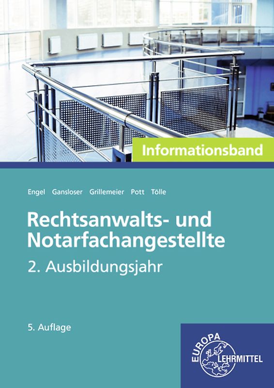 Rechtsanwalts- und Notarfachangestellte, Informationsband 2. Ausbildungsjahr