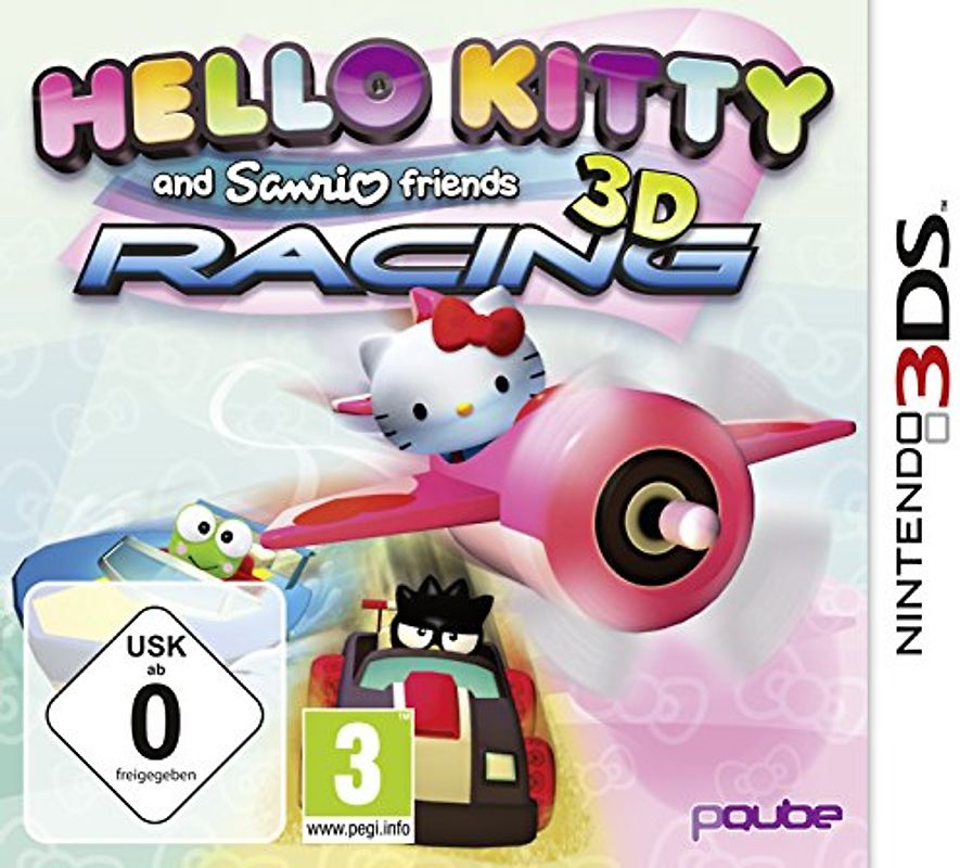 Hello Kitty und Sanrio Friends 3D Racing Nintendo 3DS
