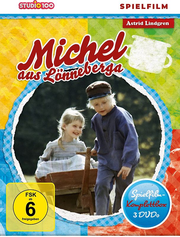 Michel aus Lönneberga-Spielfilm Komplettbox [3 D DVD