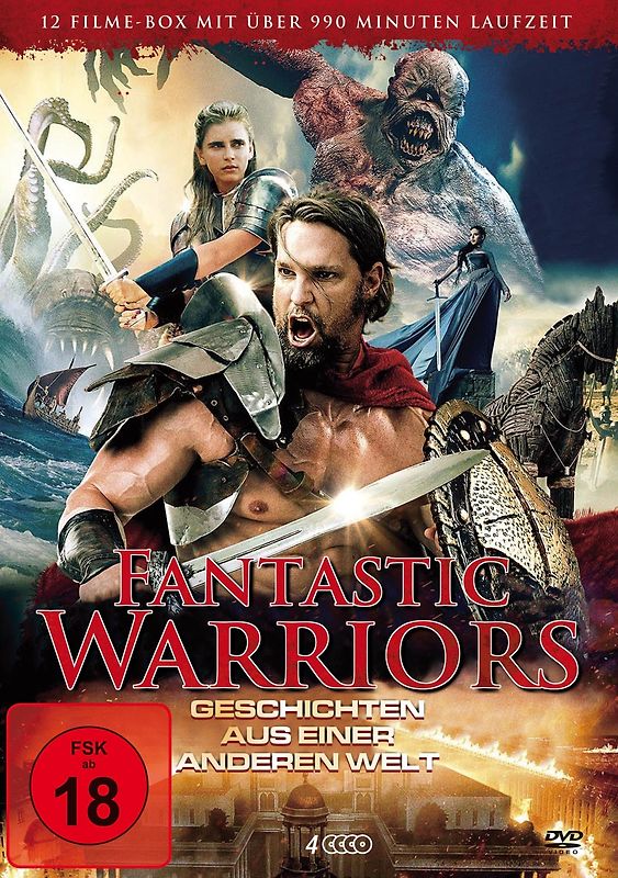 Fantastic Warriors - Geschichten aus einer anderen Welt [4 DVDs] DVD