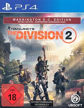 Tom Clancy's: The Division 2 [Washington D.C. Edition, inkl. Weltkarte & Lithographs-Book] PlayStation 4