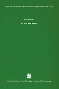 Sprache und Vorzeit