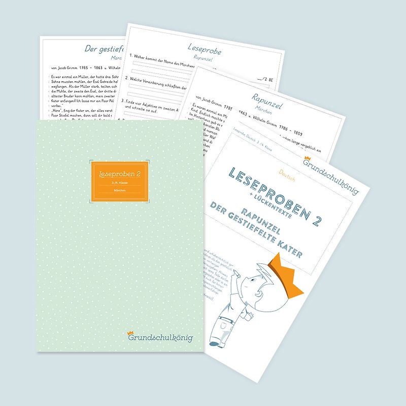 Leseproben 2 (Rapunzel + Der gestiefelte Kater)