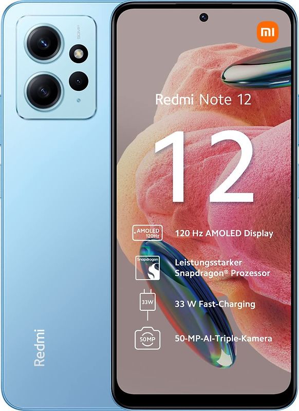Xiaomi Redmi Note 12 Dual SIM 64 Go bleu givre
