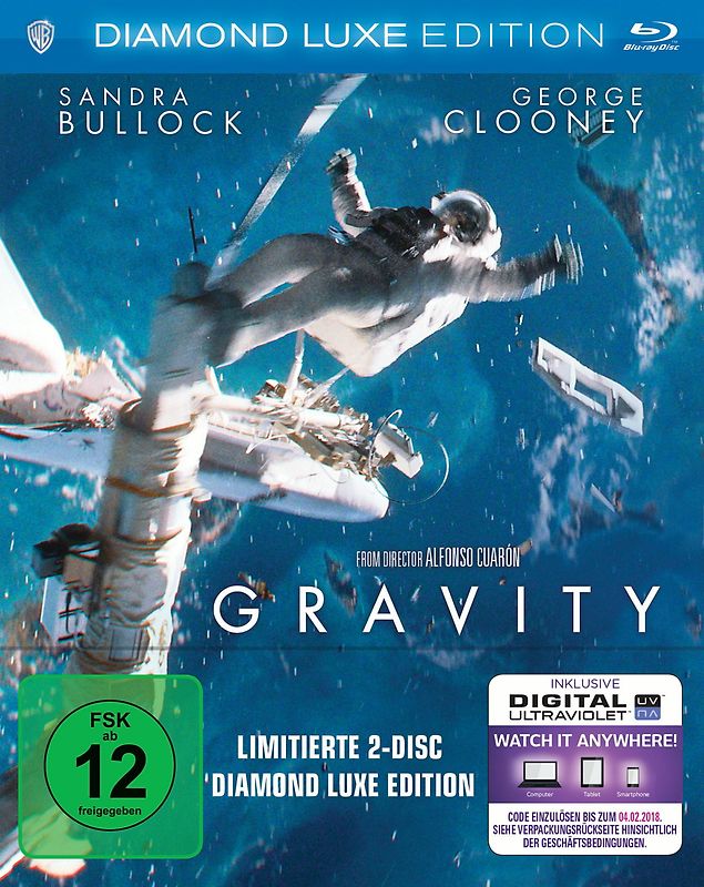 Gravity [Diamond Luxe Edition, 2 Discs] Blu-ray Disc