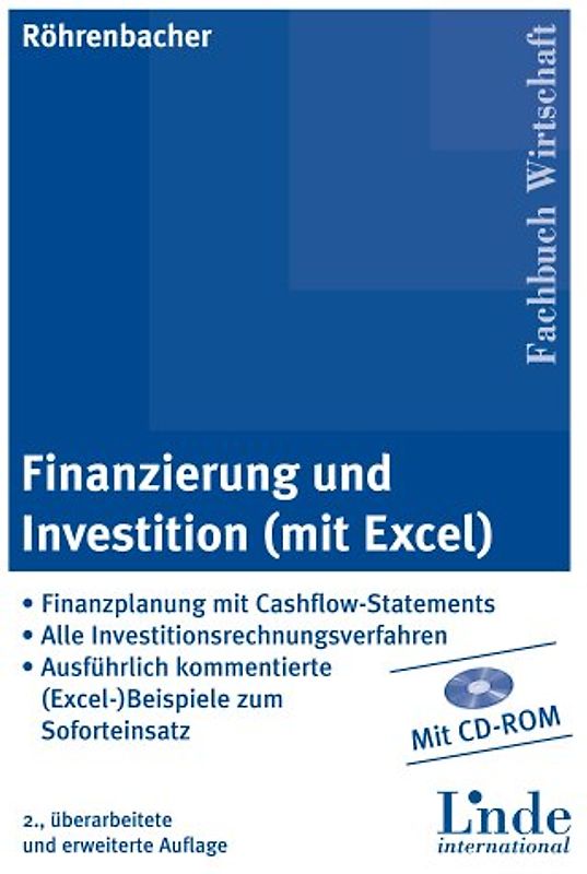 Finanzierung und Investition (mit Excel)