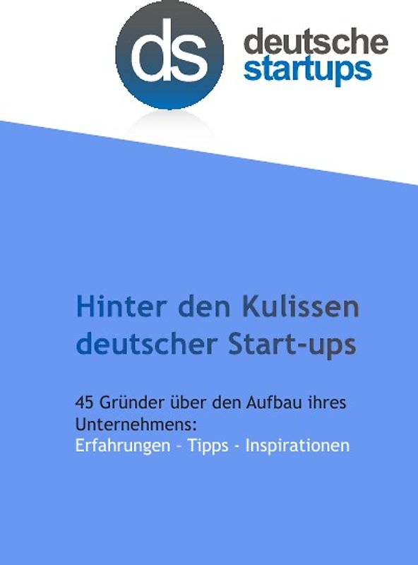 Hinter den Kulissen deutscher Start-ups