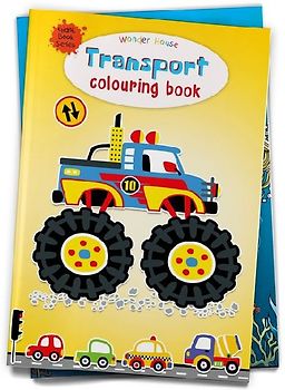 Transport Colouring Book