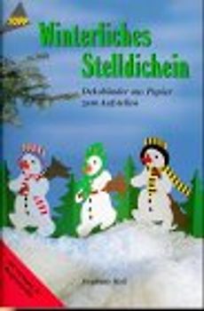 Winterliches Stelldichein. Dekobänder aus Papier zum Aufstellen