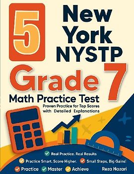 5 New York NYSTP Grade 7 Math Practice Tests