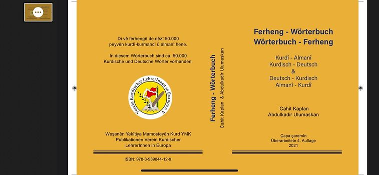 Ferheng - Wörterbuch / Wörterbuch - Ferheng & Kurdi - Almani / Kurdisch - Deutsch & Deutsch - Kurdisch / Almani - Kurdi