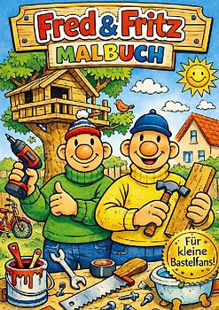 Malbuch, Fred und Fritz