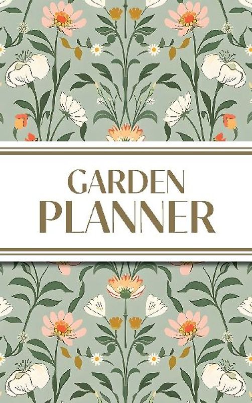 Garden Planner (Cottagecore Spring Mirrored Pattern)