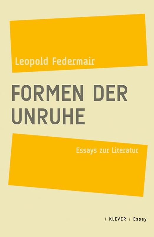 Formen der Unruhe