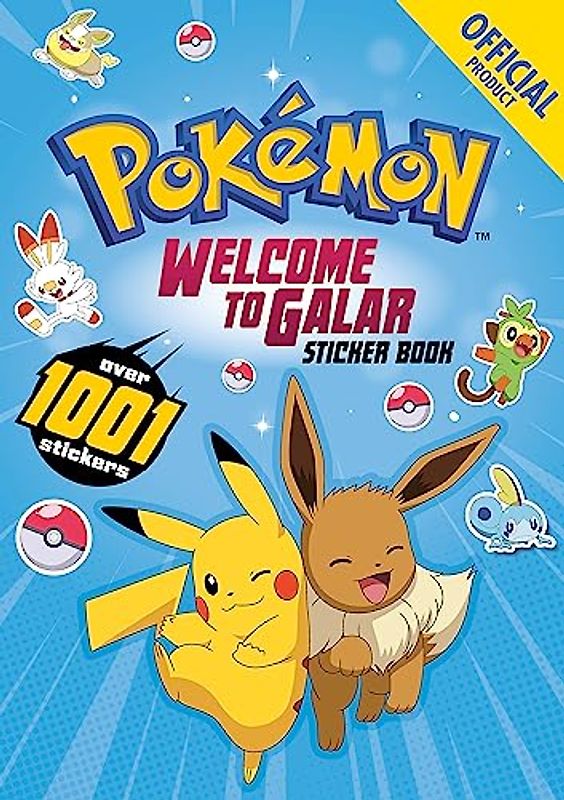Pokémon Welcome to Galar 1001 Sticker Book: Over 1001 Stickers