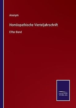 Homöopathische Vierteljahrschrift