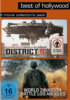 Best of Hollywood - 2 Movie Collector's Pack: District 9 / World Invasion:Battle L. A. [2 DVDs] DVD