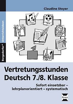 Vertretungsstunden Deutsch 7./8. Klasse