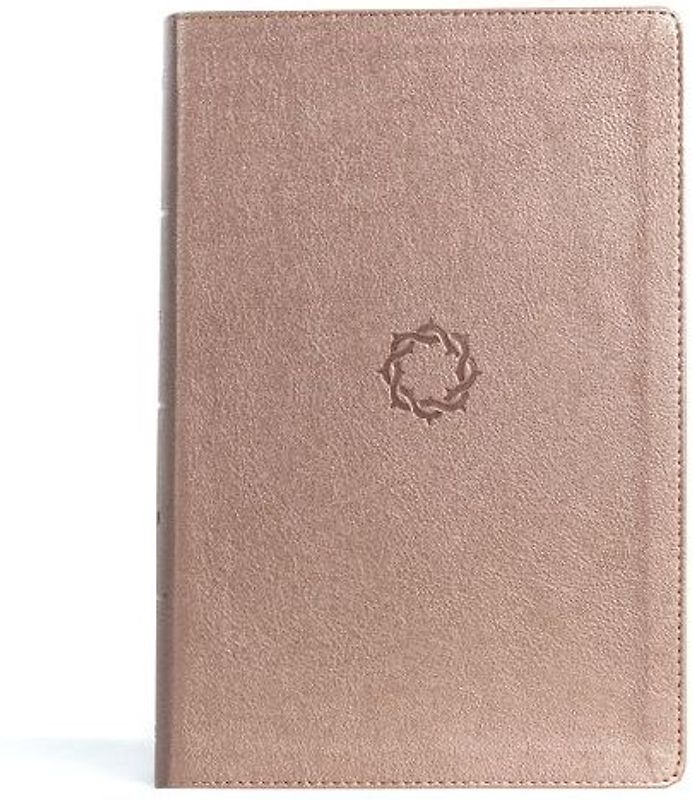 KJV Essential Teen Study Bible, Rose Gold Leathertouch, Indexed