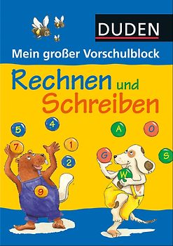 Duden: Mein großer Vorschulblock - Rechnen und Schreiben