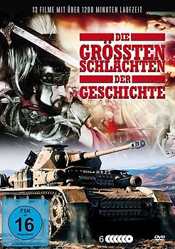 Die größten Schlachten der Geschichte [6 DVDs] DVD