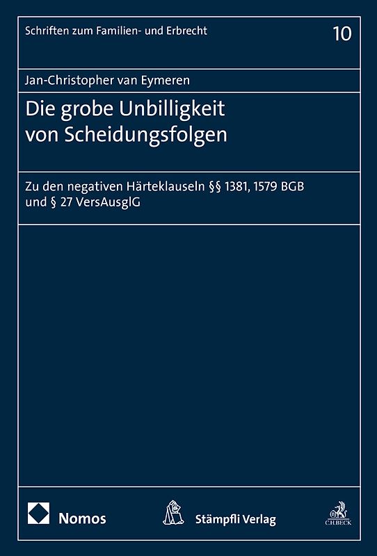 Die grobe Unbilligkeit von Scheidungsfolgen