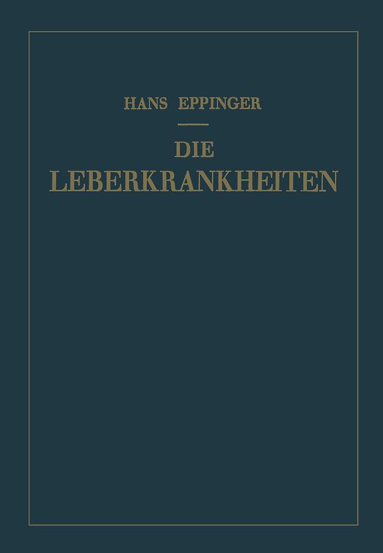 Die Leberkrankheiten