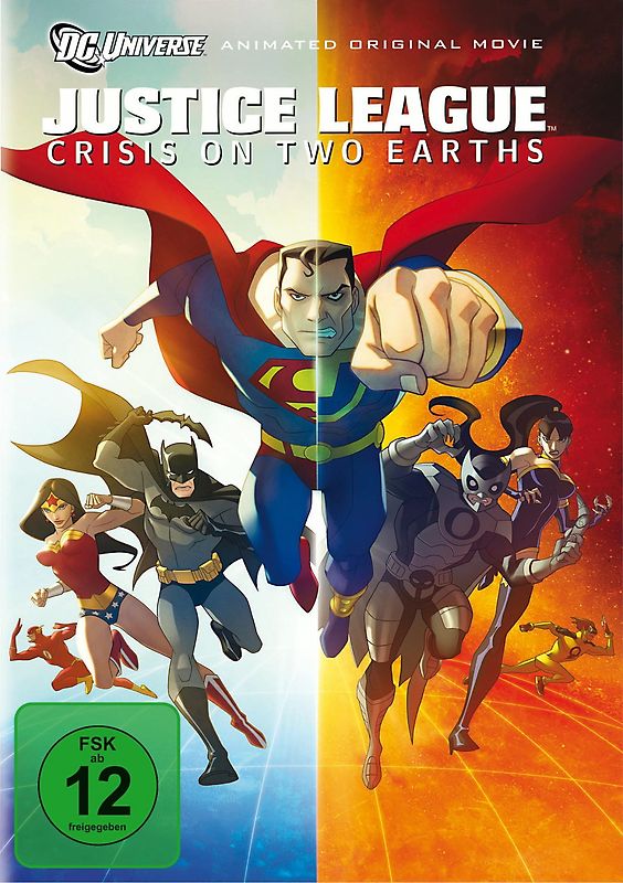 Justice League: Crisis on Two Earths DVD