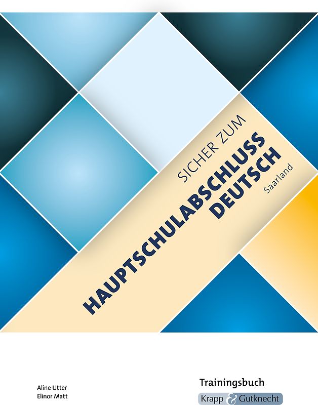 Sicher zum Hauptschulabschluss Deutsch Saarland - Trainingsbuch