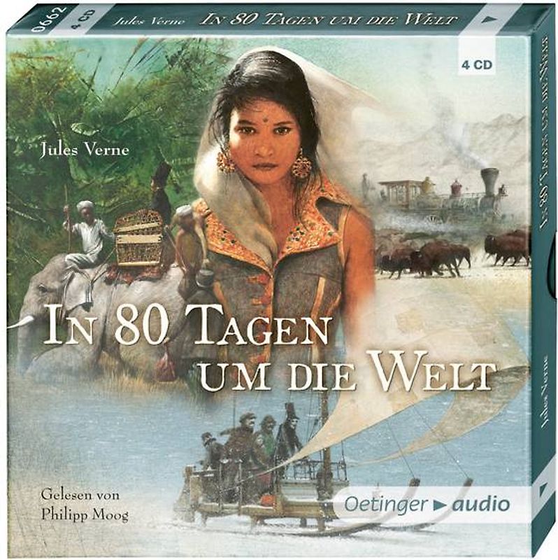 In 80 Tagen um die Welt (4 CD)