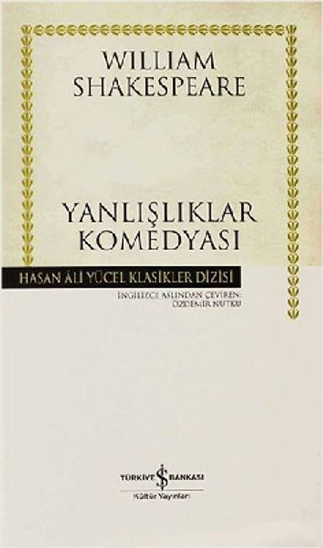 Yanlisliklar Komedyasi Ciltli
