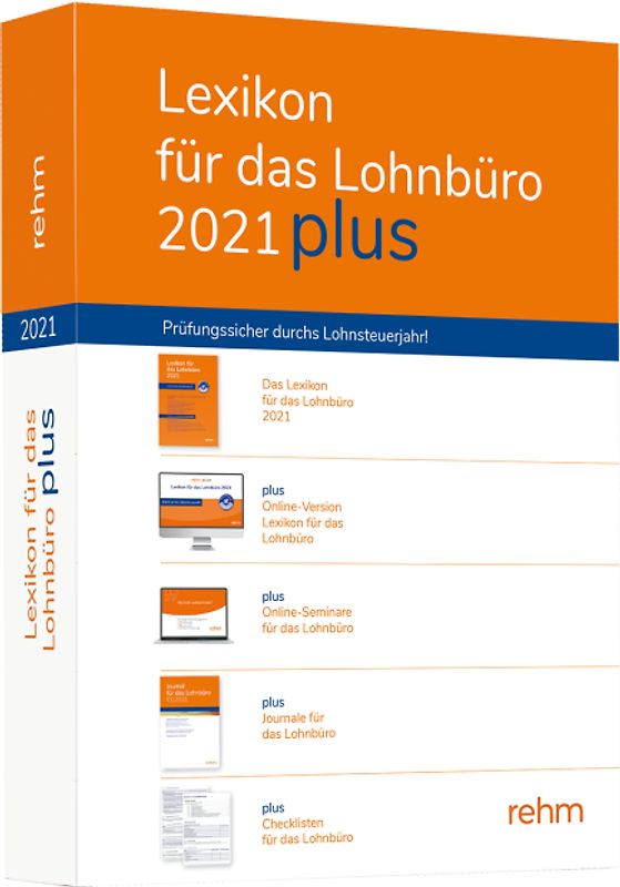 Lexikon für das Lohnbüro 2021 plus