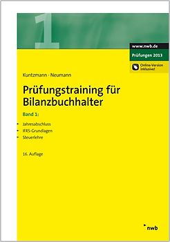 Prüfungstraining für Bilanzbuchhalter, Band 1