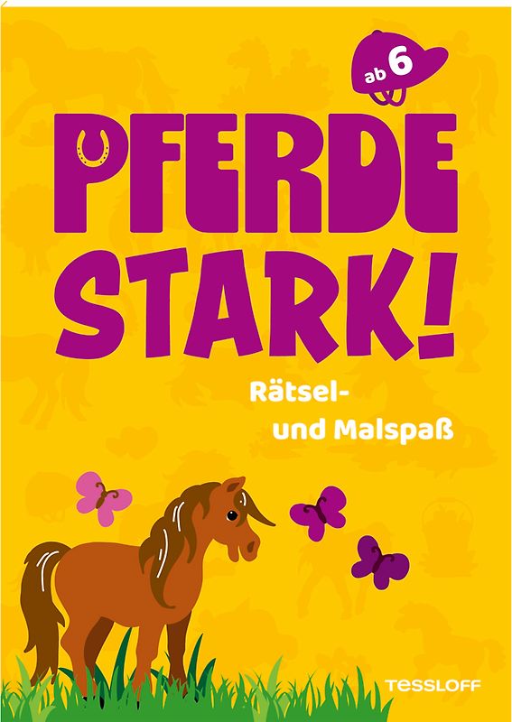 Pferdestark! Rätsel- und Malspaß