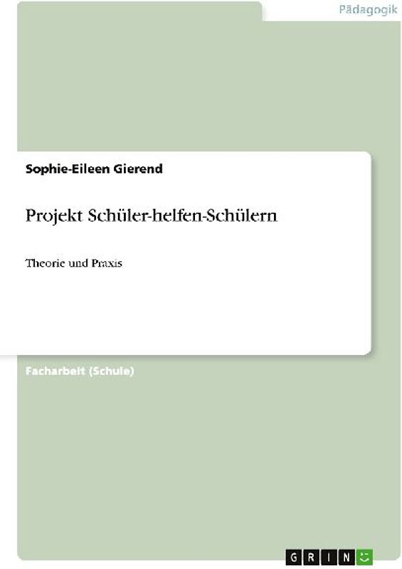 Projekt Schüler-helfen-Schülern