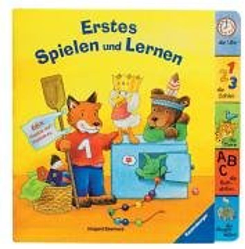 Erstes Spielen und Lernen