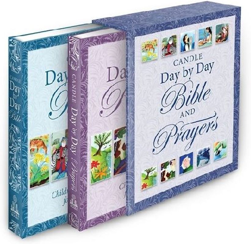 Candle Day by Day Bible and Prayers Gift Set
