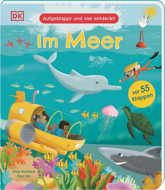 Aufgeklappt und viel entdeckt! Im Meer
