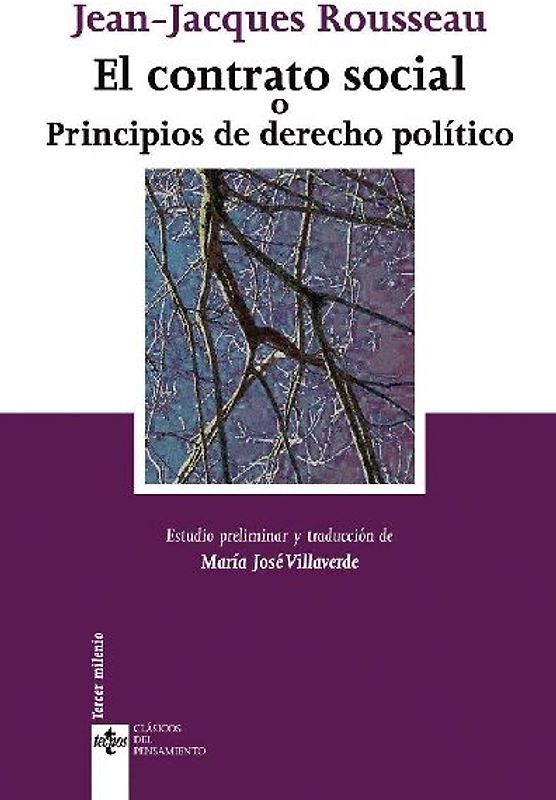 El contrato social o principios de derecho político