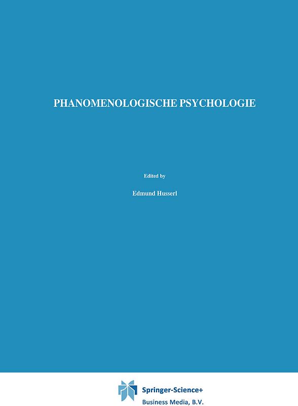 Phänomenologische Psychologie