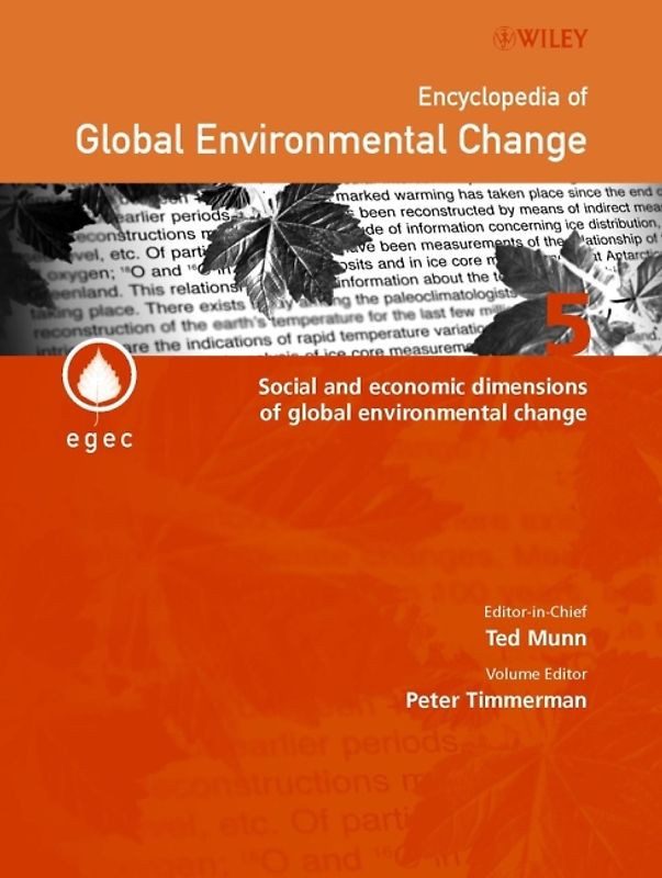 Encyclopedia of Global Environmental Change