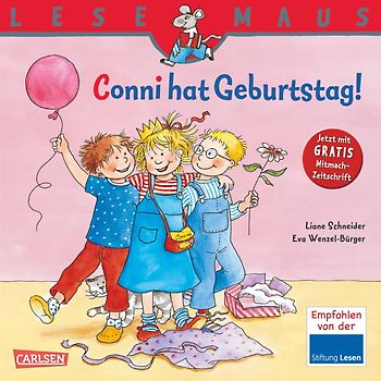 LESEMAUS 92: Conni hat Geburtstag!
