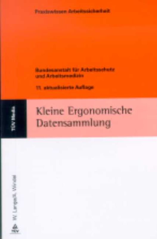 Kleine ergonomische Datensammlung